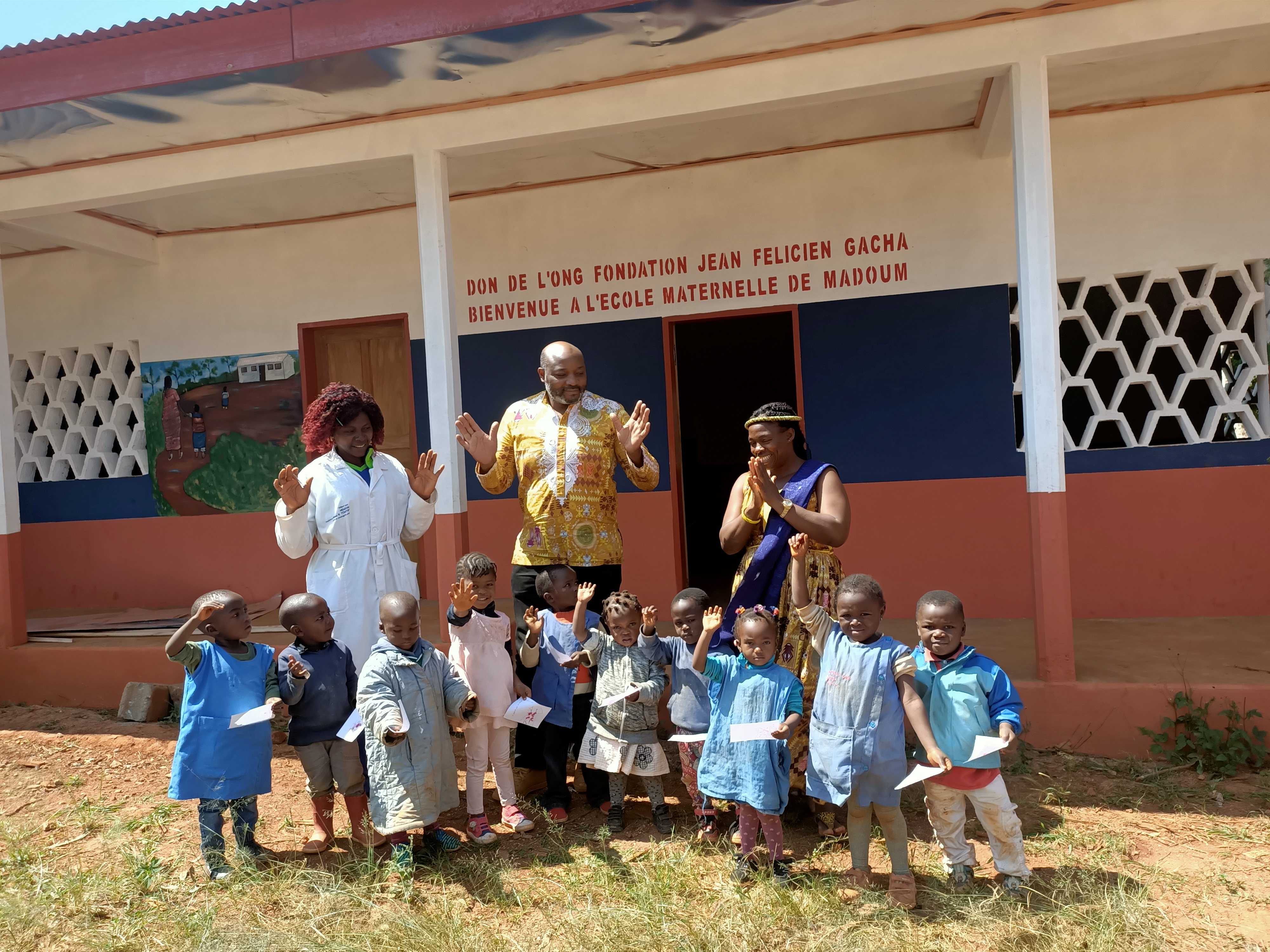 La construction de l’école de Madoum au Cameroun par la Fondation Gacha